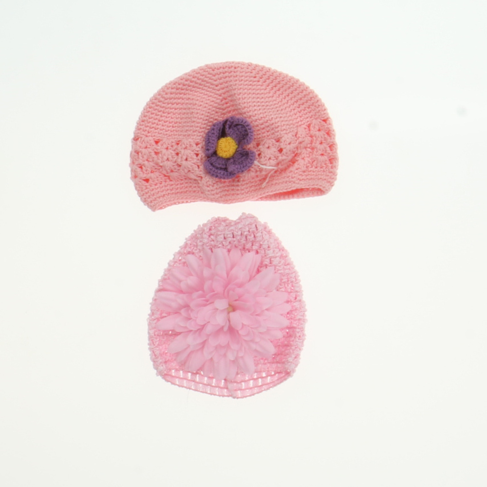 Unknown Brand Girls Pink Hat size: 0-6 Months